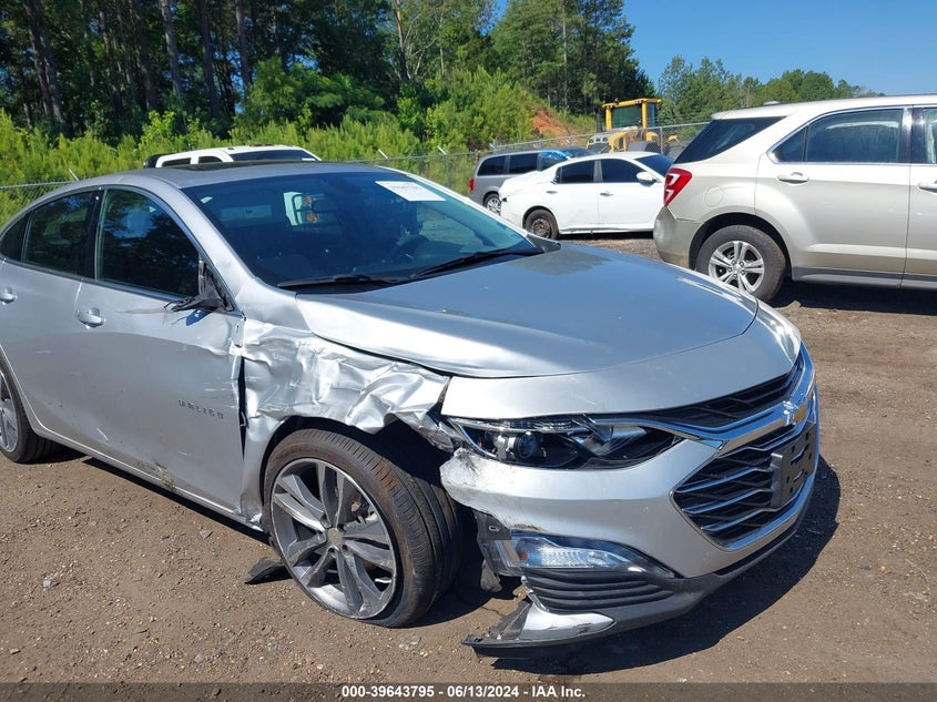2022 Chevrolet Malibu Fwd Lt VIN: 1G1ZD5ST0NF160683 Lot: 39643795