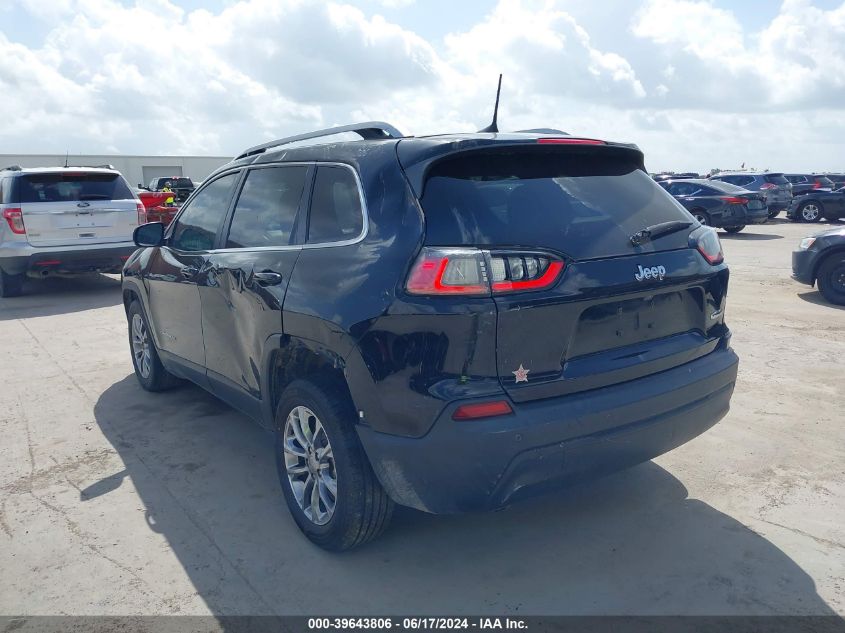 2019 Jeep Cherokee Latitude Plus Fwd VIN: 1C4PJLLB2KD110196 Lot: 39643806