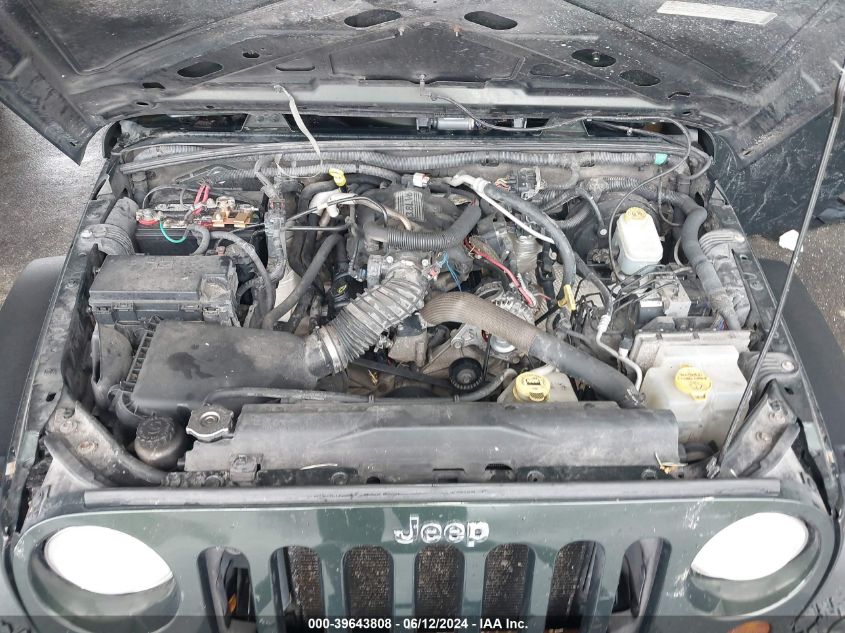 2010 Jeep Wrangler Sport VIN: 1J4AA2D17AL181799 Lot: 39643808