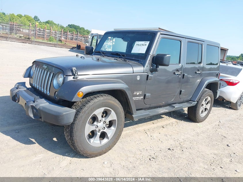 2017 JEEP WRANGLER UNLIMITED SAHARA - 1C4BJWEG7HL705533