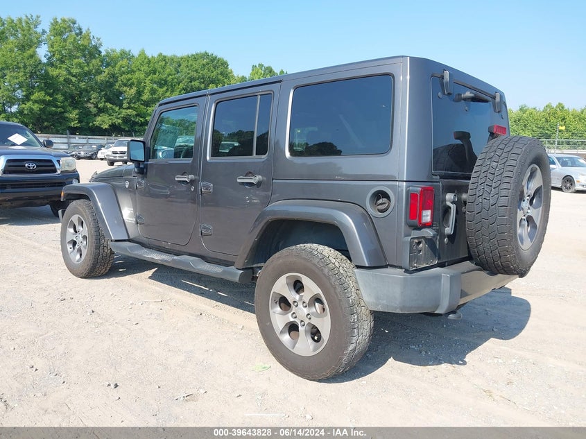 2017 JEEP WRANGLER UNLIMITED SAHARA - 1C4BJWEG7HL705533