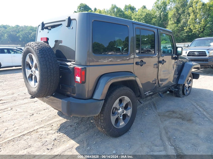 2017 JEEP WRANGLER UNLIMITED SAHARA - 1C4BJWEG7HL705533