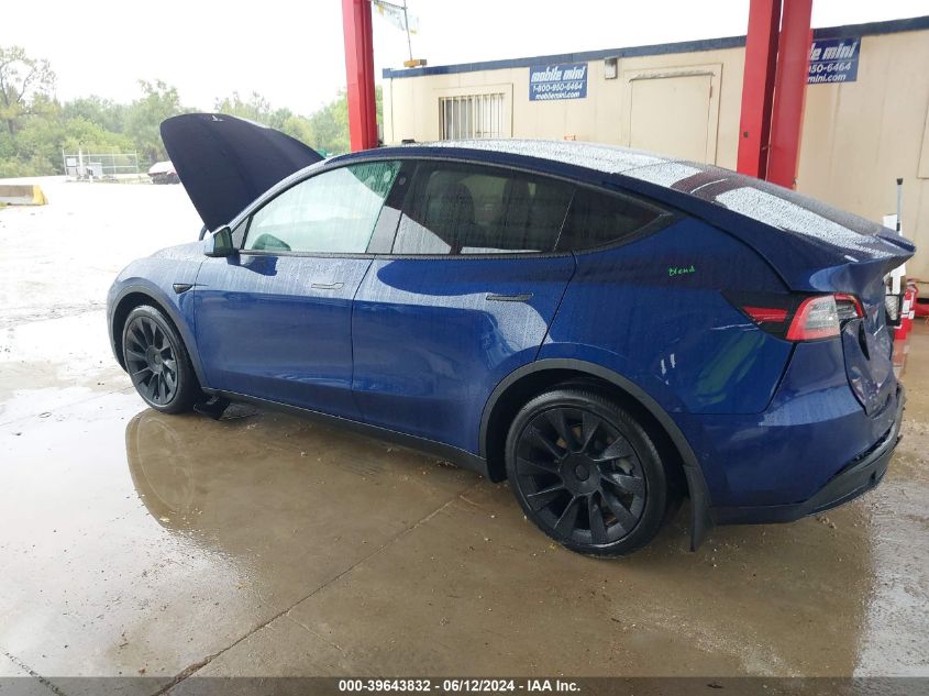 2021 Tesla Model Y Long Range Dual Motor All-Wheel Drive VIN: 5YJYGDEE5MF091638 Lot: 39643832