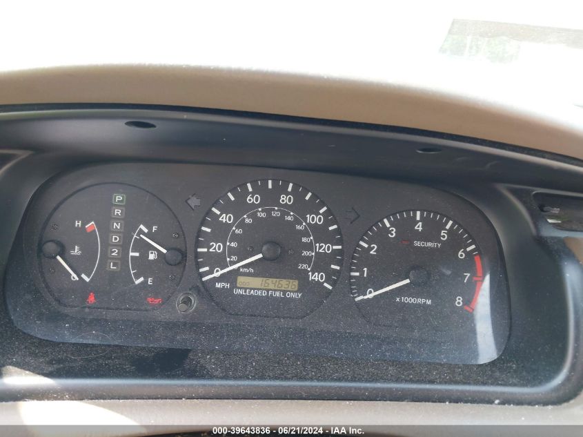 1999 Toyota Camry Xle V6 VIN: JT2BF28K4X0189070 Lot: 39643836