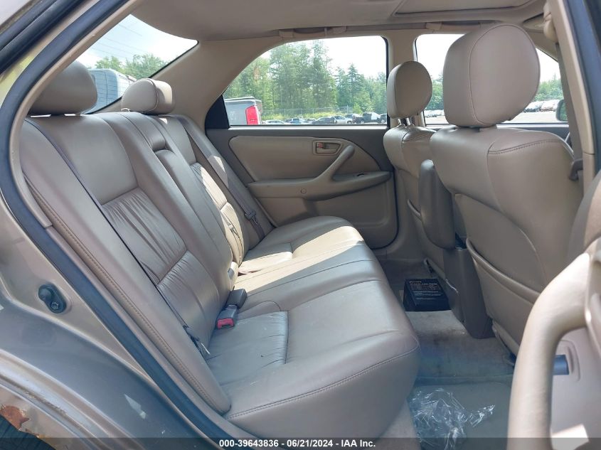 1999 Toyota Camry Xle V6 VIN: JT2BF28K4X0189070 Lot: 39643836