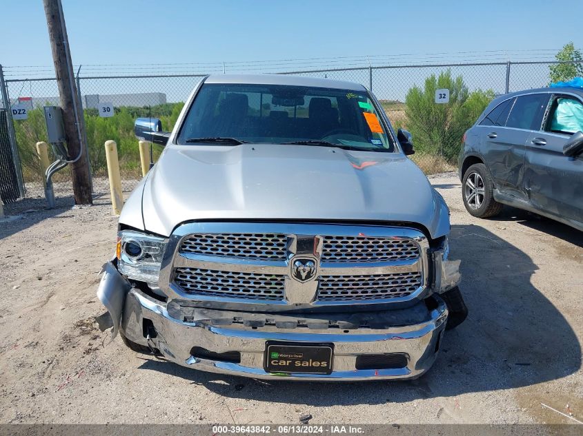 2017 Ram 1500 Laramie Quad Cab 4X2 6'4 Box VIN: 1C6RR6JT0HS512793 Lot: 39643842