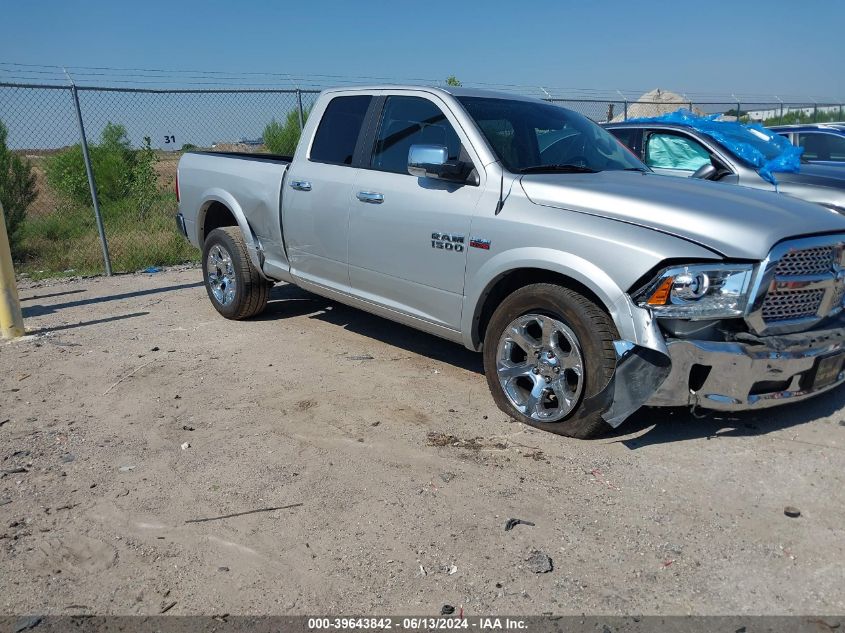 2017 Ram 1500 Laramie Quad Cab 4X2 6'4 Box VIN: 1C6RR6JT0HS512793 Lot: 39643842