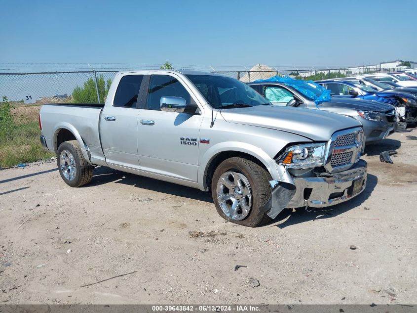 2017 Ram 1500 Laramie Quad Cab 4X2 6'4 Box VIN: 1C6RR6JT0HS512793 Lot: 39643842