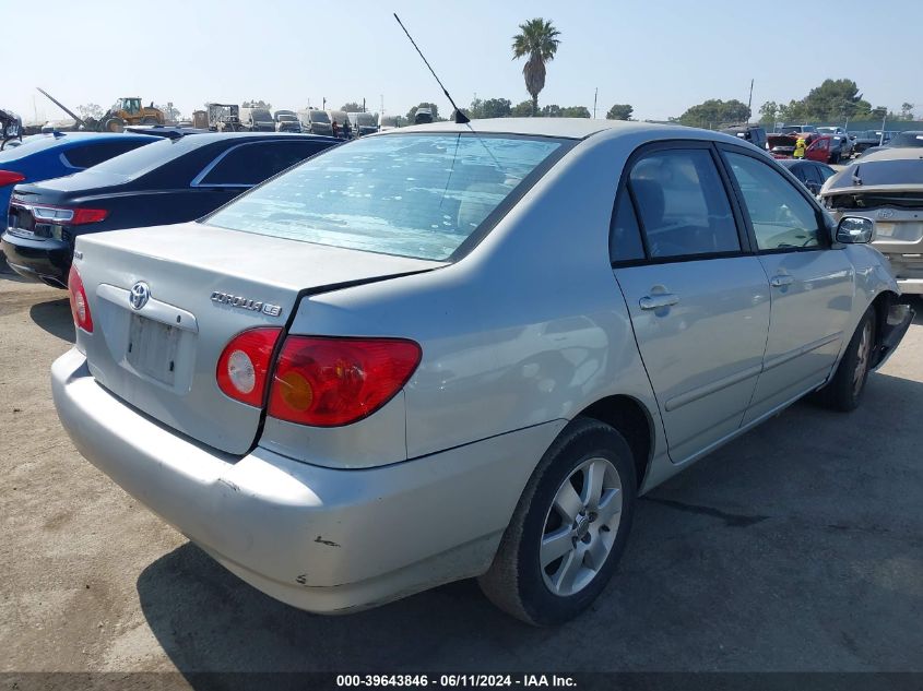 2004 Toyota Corolla Le VIN: 1NXBR38E14Z302214 Lot: 39643846