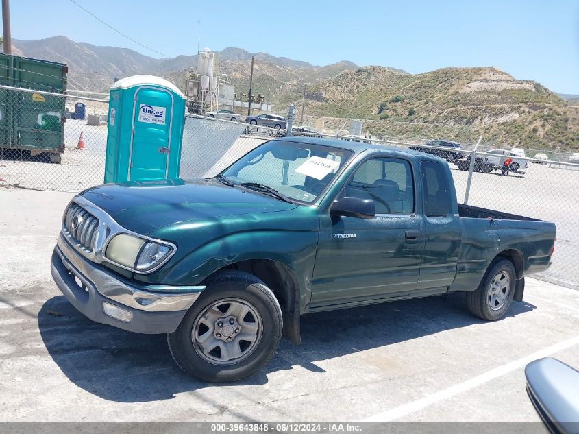 2002 Toyota Tacoma VIN: 5TEVL52N92Z078346 Lot: 39643848