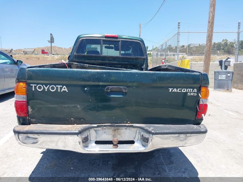 2002 Toyota Tacoma VIN: 5TEVL52N92Z078346 Lot: 39643848