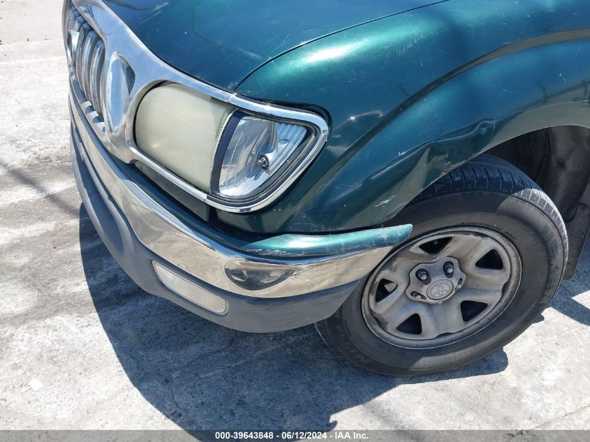 2002 Toyota Tacoma VIN: 5TEVL52N92Z078346 Lot: 39643848