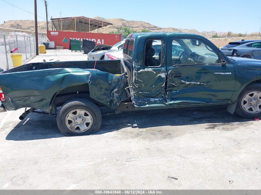 2002 Toyota Tacoma VIN: 5TEVL52N92Z078346 Lot: 39643848