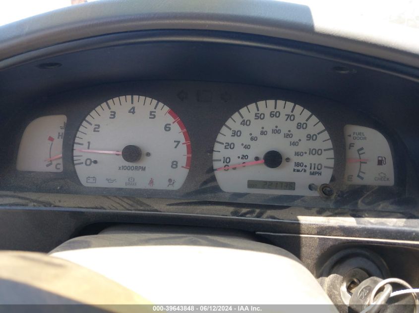 2002 Toyota Tacoma VIN: 5TEVL52N92Z078346 Lot: 39643848