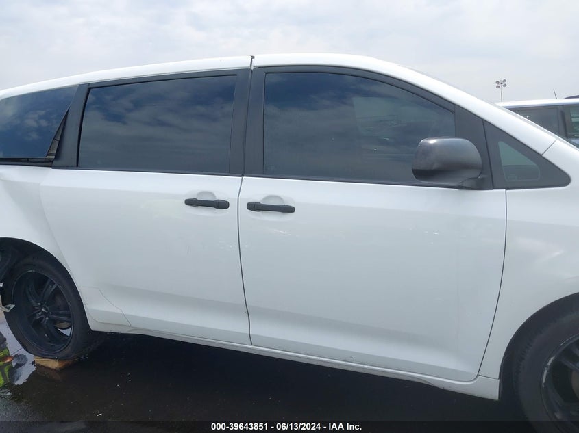 2017 Toyota Sienna L 7 Passenger VIN: 5TDZZ3DC6HS802824 Lot: 39643851