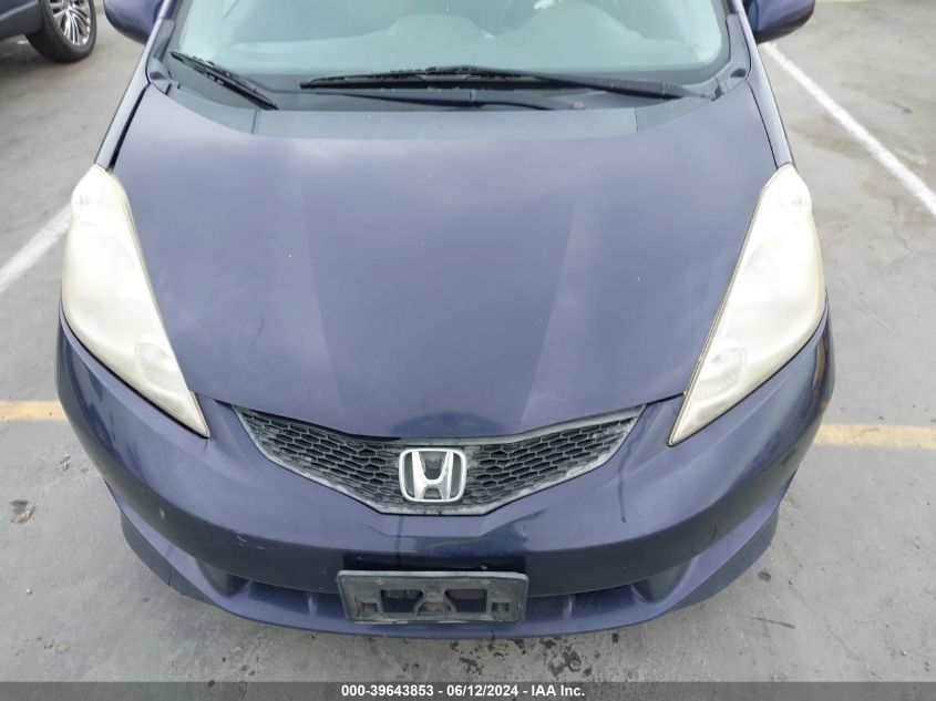 2010 Honda Fit Sport VIN: JHMGE8H42AC023557 Lot: 39643853