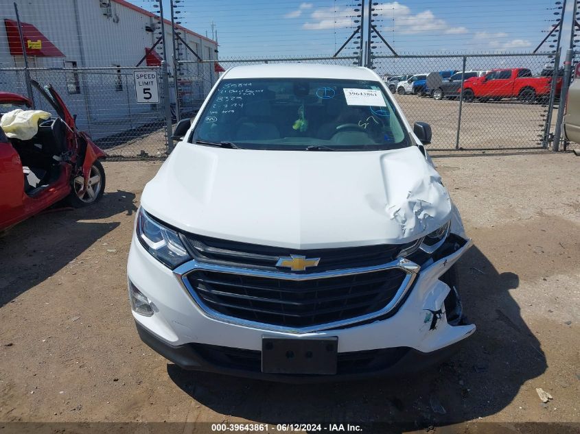 2021 Chevrolet Equinox Fwd Ls VIN: 3GNAXHEV9MS168325 Lot: 39643861