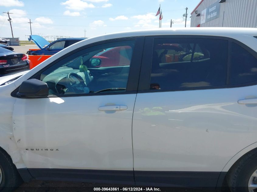 2021 Chevrolet Equinox Fwd Ls VIN: 3GNAXHEV9MS168325 Lot: 39643861