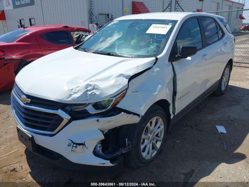 2021 Chevrolet Equinox Fwd Ls VIN: 3GNAXHEV9MS168325 Lot: 39643861