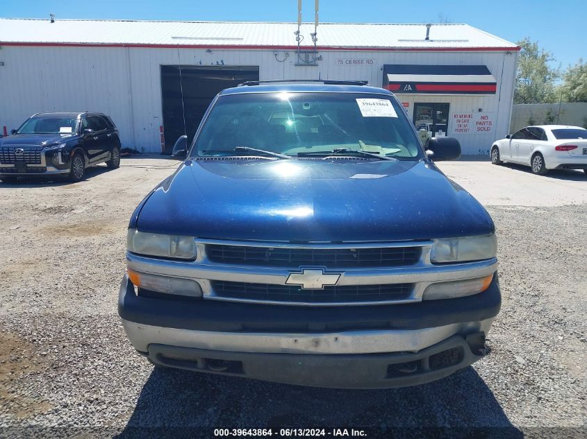 2002 Chevrolet Suburban 1500 Ls VIN: 3GNFK16Z02G206392 Lot: 39643864