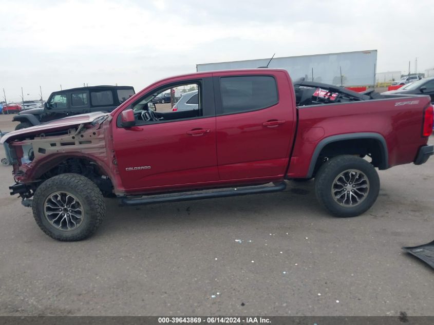 2018 Chevrolet Colorado Zr2 VIN: 1GCGTEEN1J1144384 Lot: 39643869