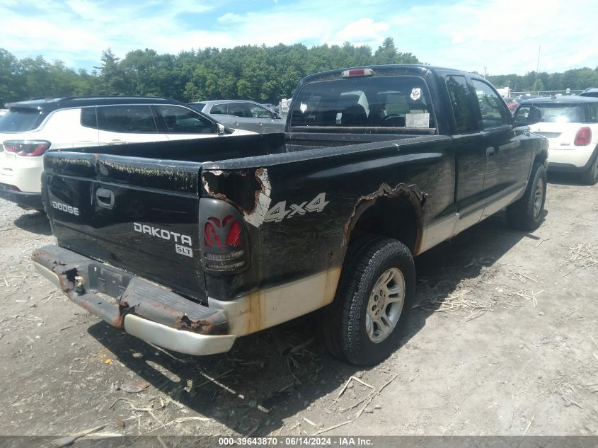 2003 Dodge Dakota Slt VIN: 1D7HG42N43S204815 Lot: 39643870