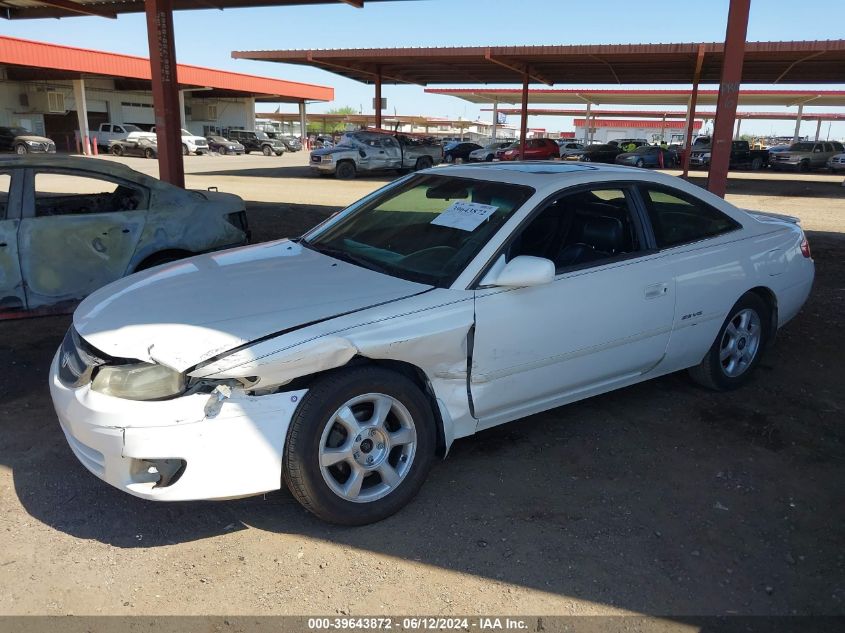 2000 Toyota Camry Solara Se V6 VIN: 2T1CF22P0YC300298 Lot: 39643872