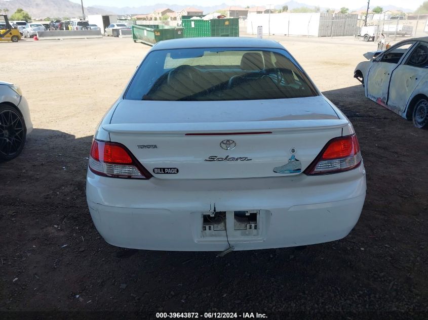 2000 Toyota Camry Solara Se V6 VIN: 2T1CF22P0YC300298 Lot: 39643872