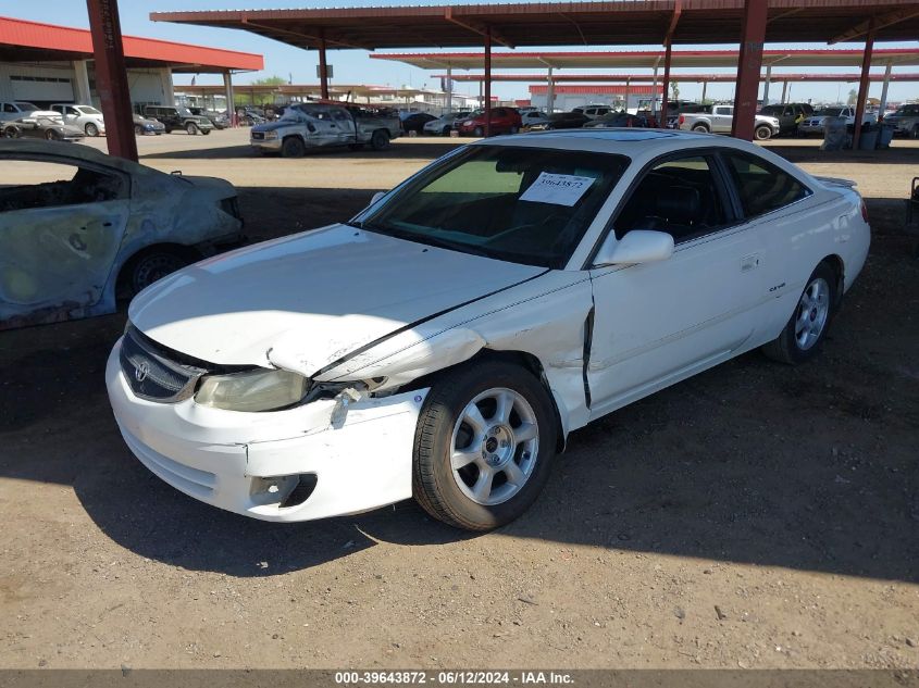 2000 Toyota Camry Solara Se V6 VIN: 2T1CF22P0YC300298 Lot: 39643872