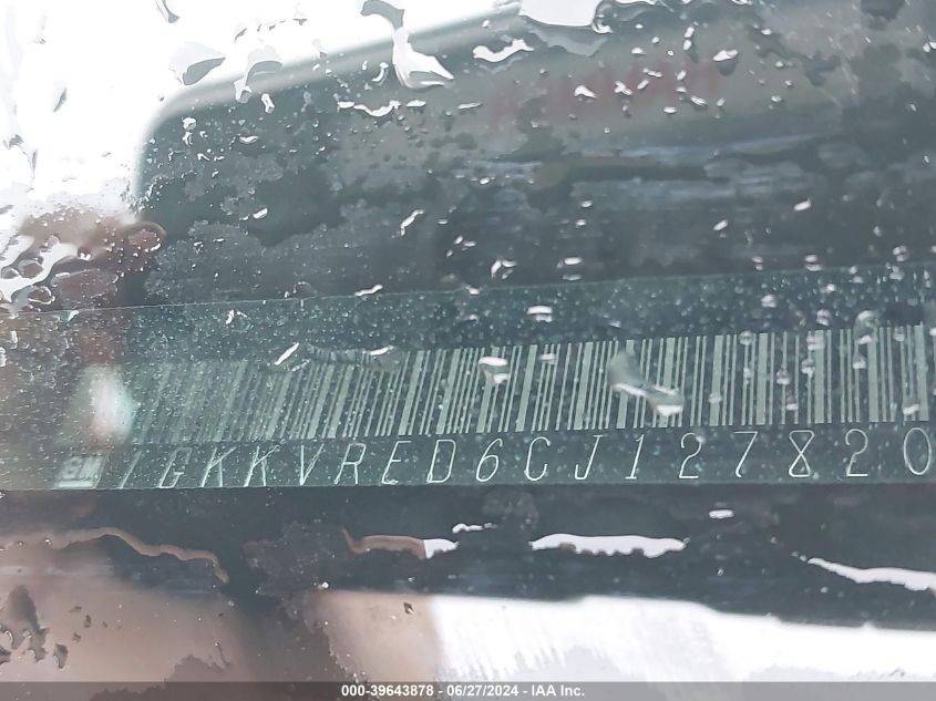 2012 GMC Acadia Slt-1 VIN: 1GKKVRED6CJ127820 Lot: 39643878