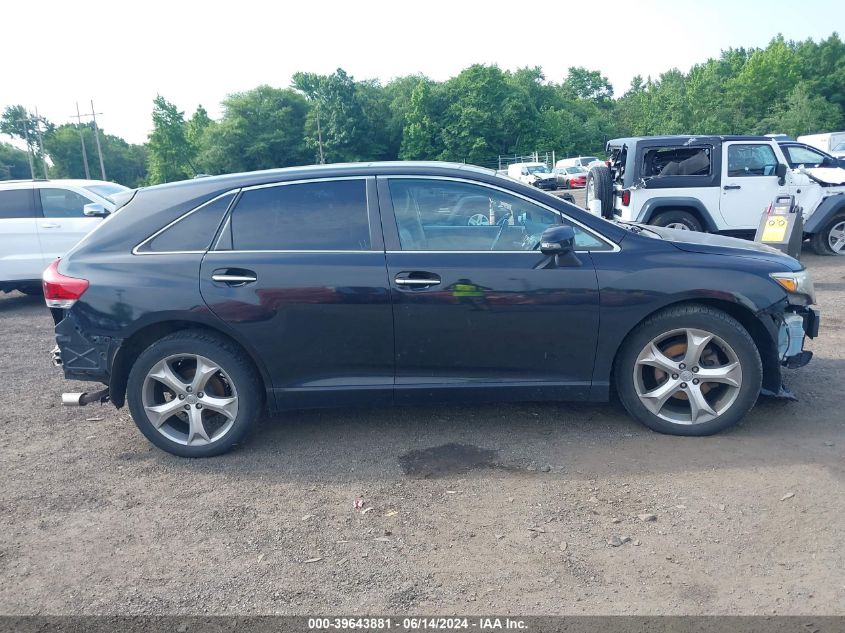 2013 Toyota Venza Limited V6 VIN: 4T3BK3BB5DU087639 Lot: 39643881