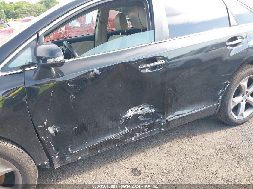 2013 Toyota Venza Limited V6 VIN: 4T3BK3BB5DU087639 Lot: 39643881