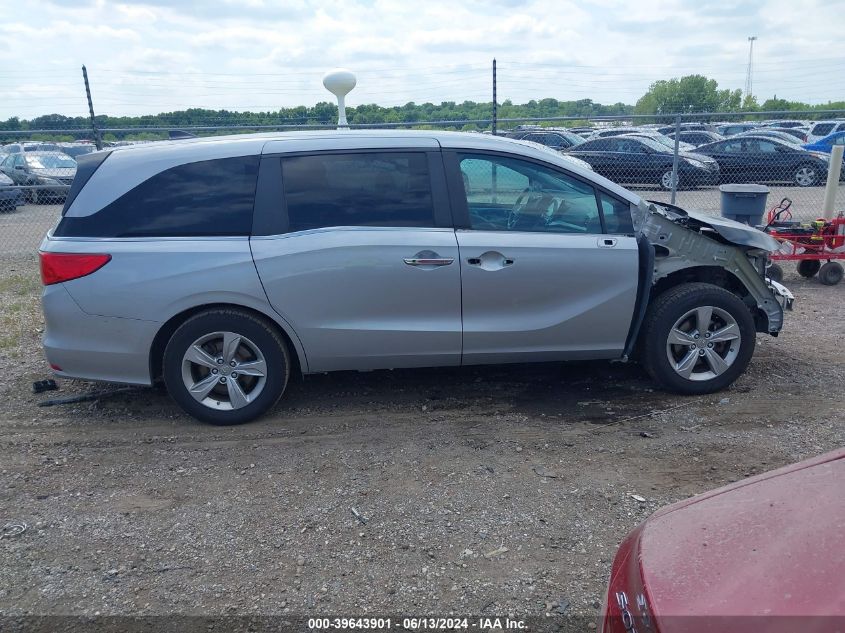 2019 Honda Odyssey Ex VIN: 5FNRL6H50KB058048 Lot: 39643901