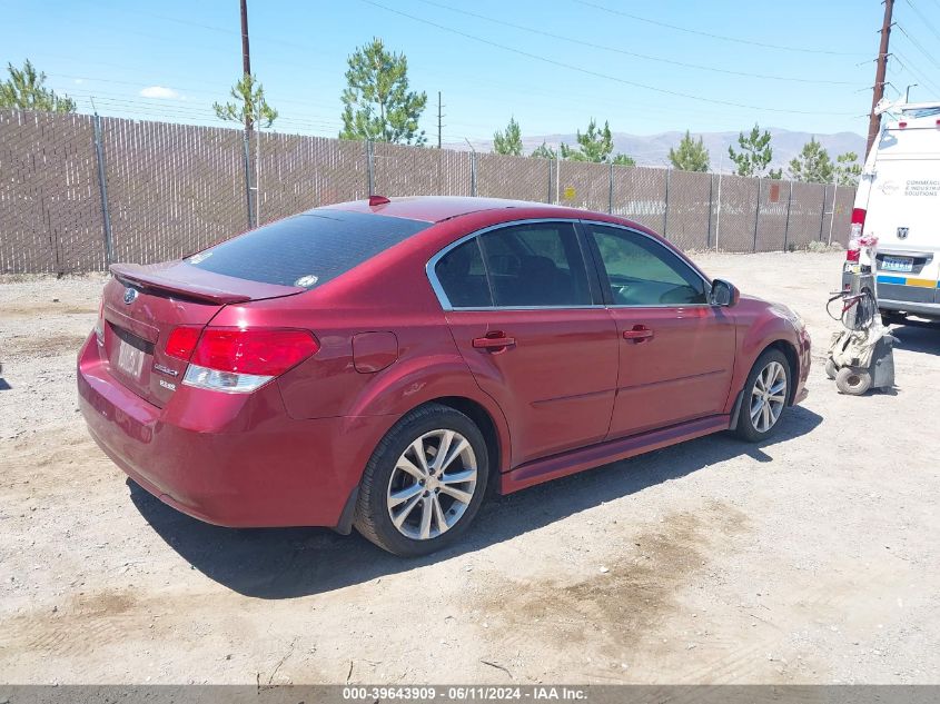 2013 Subaru Legacy 2.5I Limited VIN: 4S3BMBJ64D3012085 Lot: 39643909