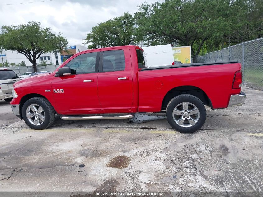 2017 Ram 1500 Big Horn Quad Cab 4X4 6'4 Box VIN: 1C6RR7GT1HS555472 Lot: 39643919