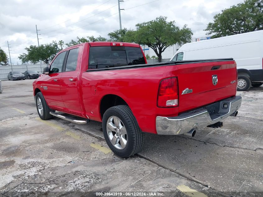 2017 Ram 1500 Big Horn Quad Cab 4X4 6'4 Box VIN: 1C6RR7GT1HS555472 Lot: 39643919