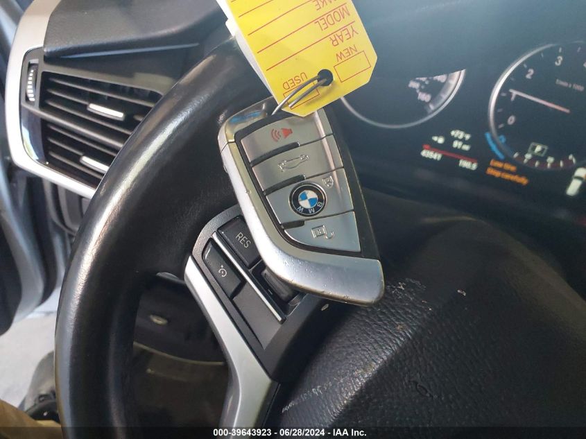 2017 BMW X5 xDrive35I VIN: 5UXKR0C52H0U52922 Lot: 39643923