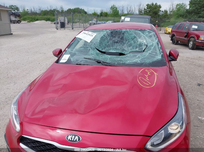 2020 Kia Forte Lxs VIN: 3KPF24AD8LE261756 Lot: 39643925