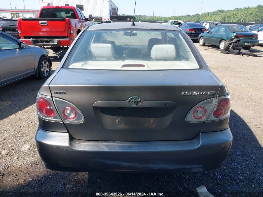 2003 Toyota Corolla Le VIN: 1NXBR32E03Z151891 Lot: 39643926