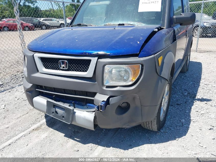 2005 Honda Element Ex VIN: 5J6YH18605L001241 Lot: 39643927