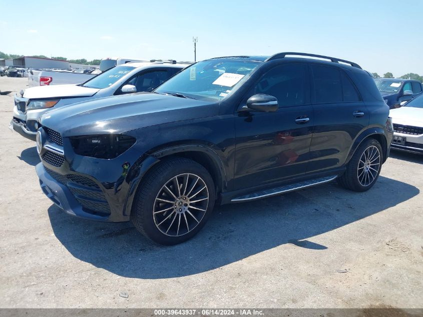 2022 Mercedes-Benz Gle 350 VIN: 4JGFB4JB2NA674093 Lot: 39643937