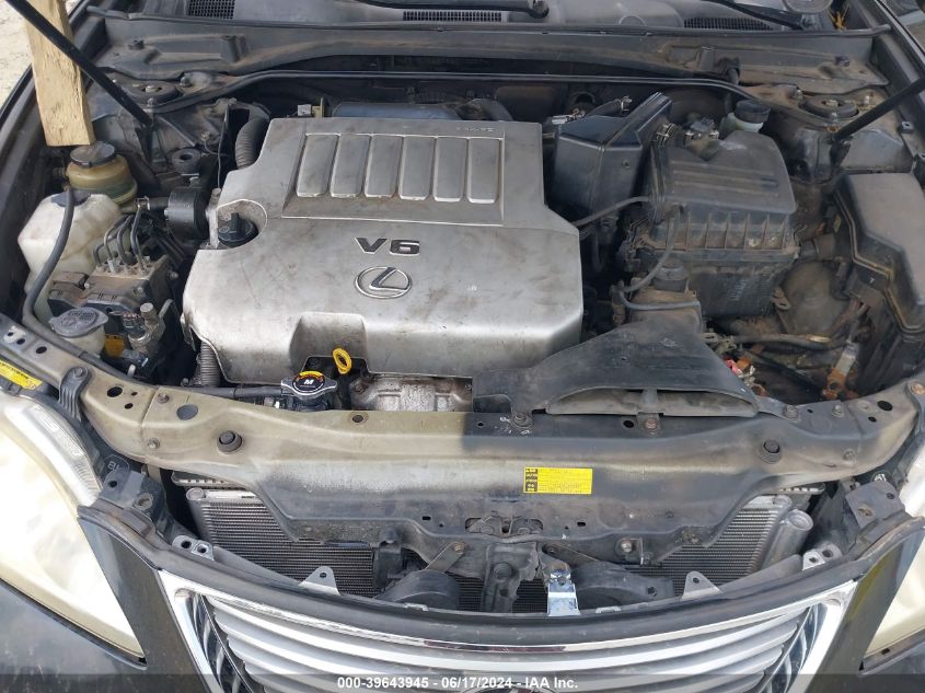 2008 Lexus Es 350 VIN: JTHBJ46G482213887 Lot: 39643945