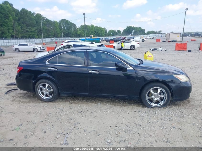 2008 Lexus Es 350 VIN: JTHBJ46G482213887 Lot: 39643945