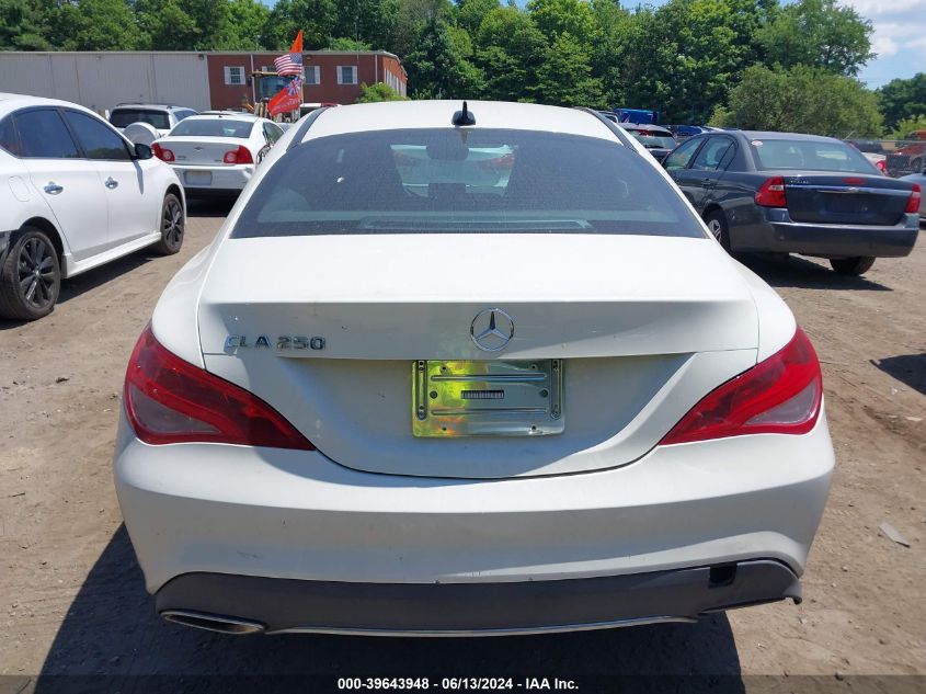 2017 Mercedes-Benz Cla 250 VIN: WDDSJ4EB7HN455309 Lot: 39643948