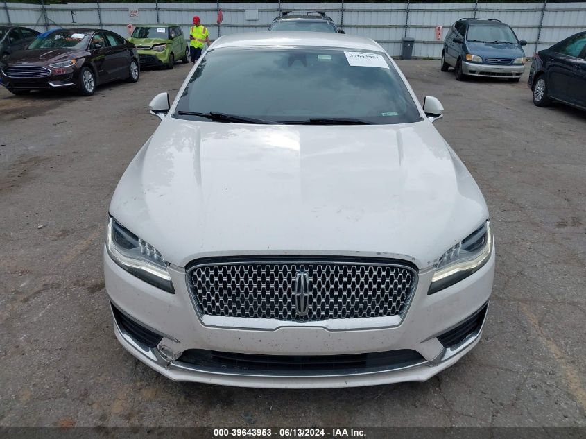 2017 Lincoln Mkz Select VIN: 3LN6L5D93HR608156 Lot: 39643953