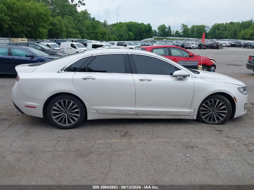 2017 Lincoln Mkz Select VIN: 3LN6L5D93HR608156 Lot: 39643953