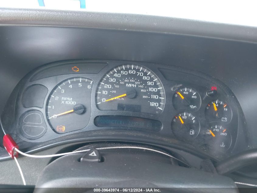 2004 Chevrolet Tahoe Ls VIN: 1GNEC13V64R288349 Lot: 39643974