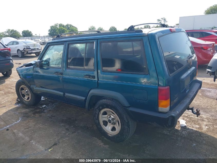 1997 Jeep Cherokee Sport VIN: 1J4FJ68S4VL521691 Lot: 39643979
