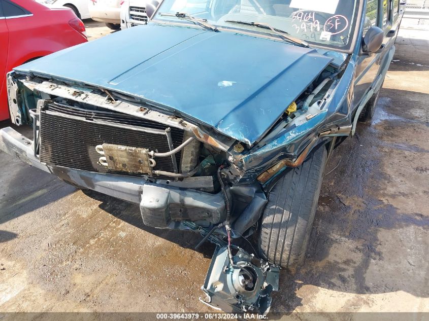 1997 Jeep Cherokee Sport VIN: 1J4FJ68S4VL521691 Lot: 39643979