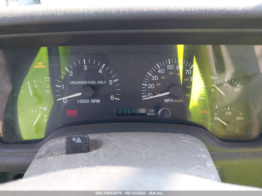 1997 Jeep Cherokee Sport VIN: 1J4FJ68S4VL521691 Lot: 39643979